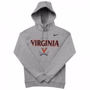 University of Virginia Nike Gray Hoodie